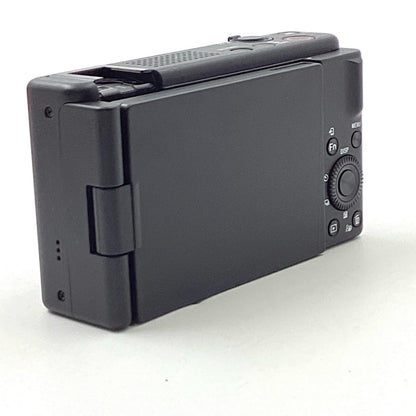 【全額返金保証】【最速発送】Sony コンパクトデジタルカメラ VLOGCAM ZV-1F [ブラック] 美品 動作確認済