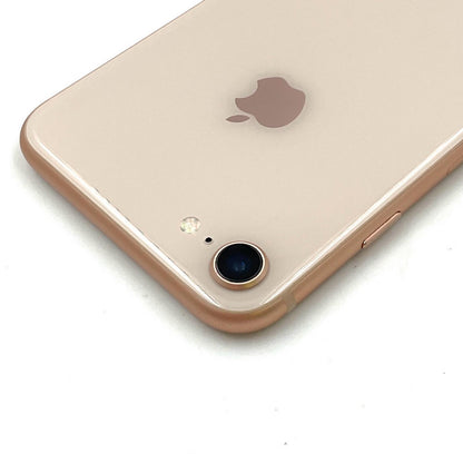 【最速発送】Apple iPhone iPhone 8 256GB ゴールド docomo SIMフリー 白ロム【難有】 85%