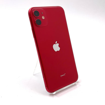 【最速発送】Apple iPhone iPhone 11 64GB (PRODUCT)RED docomo 白ロム【難有】 76%