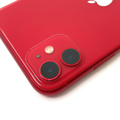 【最速発送】Apple iPhone iPhone 11 64GB (PRODUCT)RED docomo 白ロム【難有】 76%