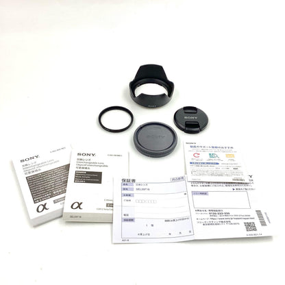 【全額返金保証】【最速発送】Sony FE 35mm F1.8 SEL35F18F 美品 動作確認済