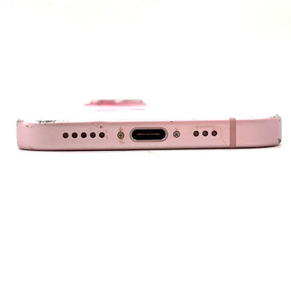 【全額返金保証】【最速発送】Apple iPhone iPhone 15 128GB ピンク SIMフリー 白ロム 動作確認済 87%