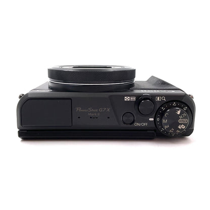 【全額返金保証】【最速発送】Canon コンパクトデジタルカメラ PowerShot G7 X Mark II 美品 動作確認済