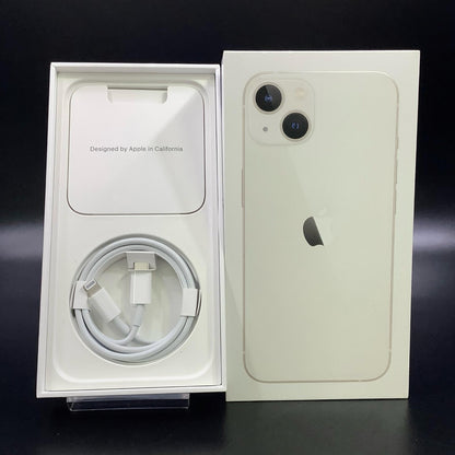 【全額返金保証】【最速発送】Apple iPhone iPhone 13 128GB スターライト Softbank 超美品 動作確認済 100%