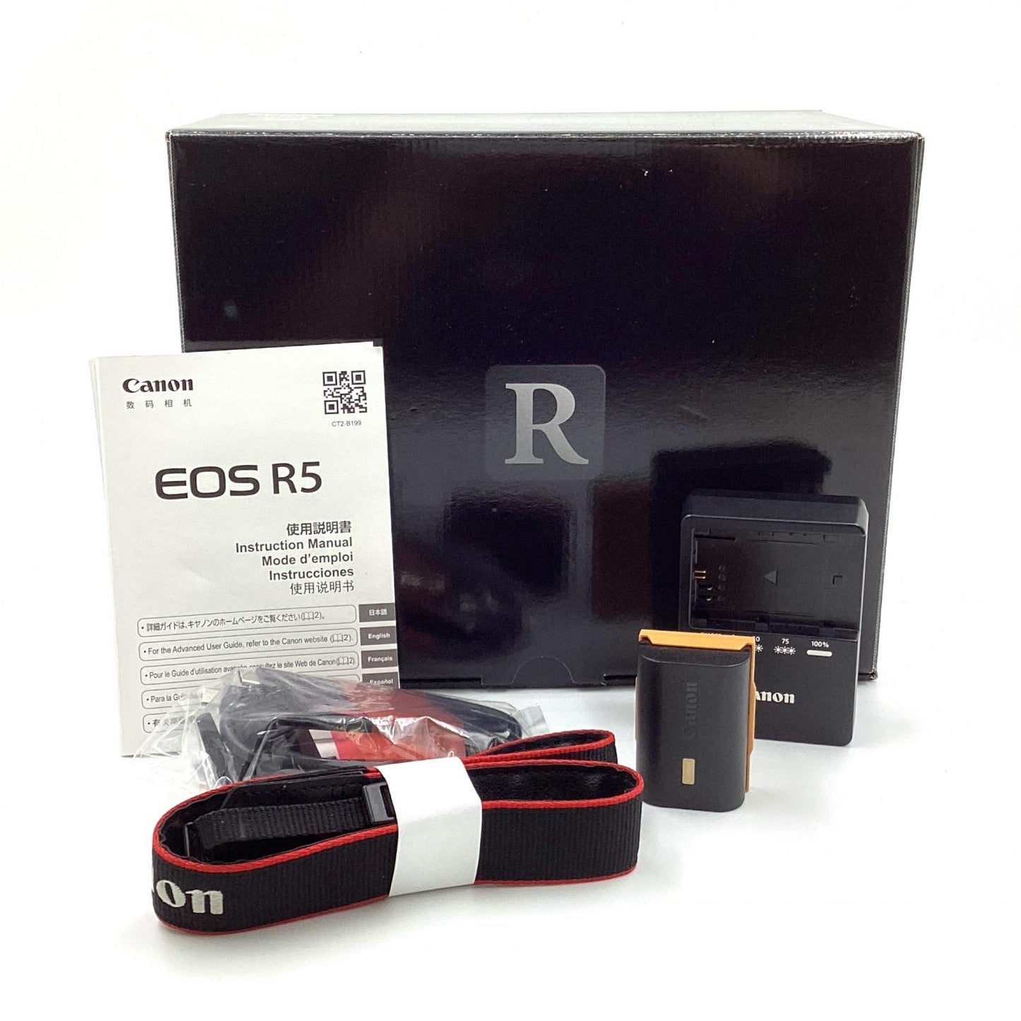 【全額返金保証】【最速発送】Canon デジタル一眼 EOS R5 ボディ ブラック 動作確認済