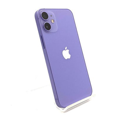 【全額返金保証】【最速発送】Apple iPhone iPhone 12 mini 128GB パープル docomo 白ロム 動作確認済 83%