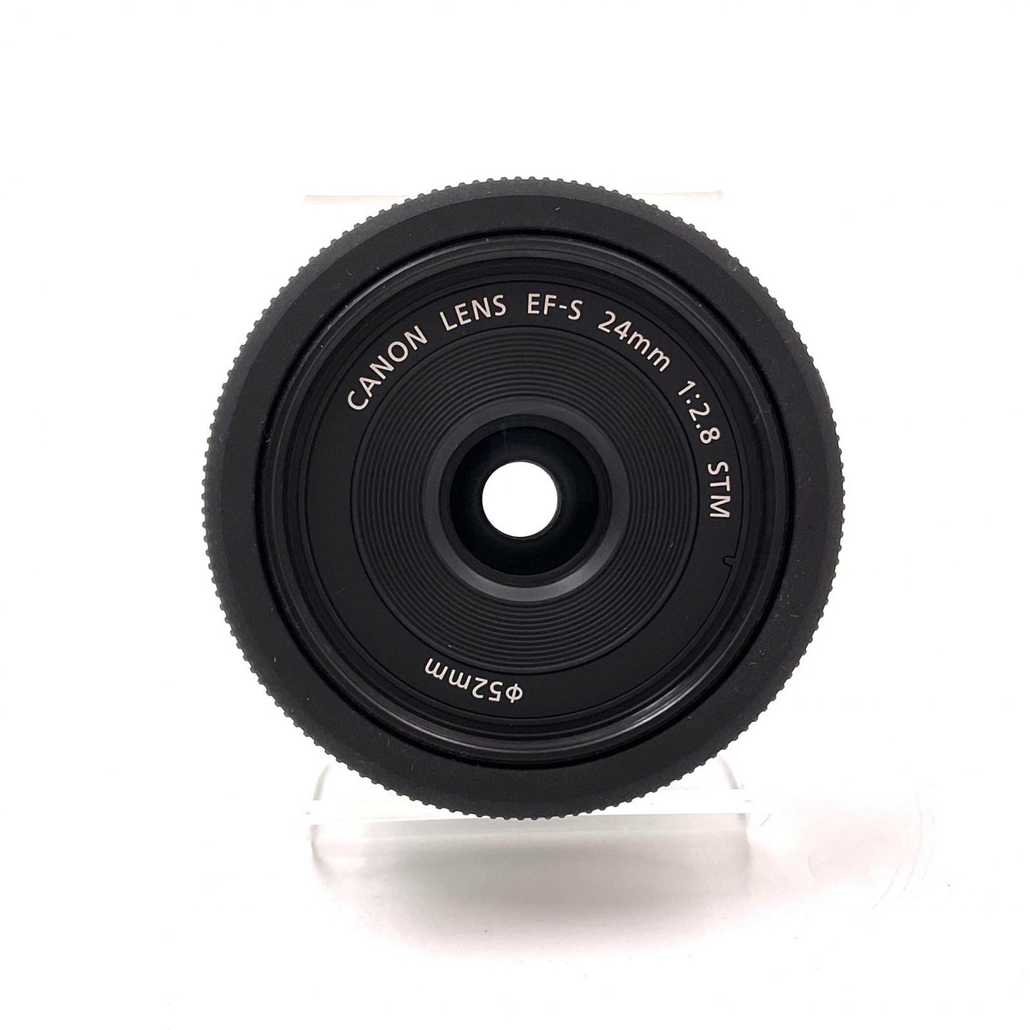 【全額返金保証】【最速発送】Canon EF-S24mm F2.8 STM　ブラック 超美品 動作確認済