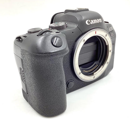 【全額返金保証】【最速発送】Canon デジタル一眼 CANON EOS R6 ボディ ブラック 動作確認済