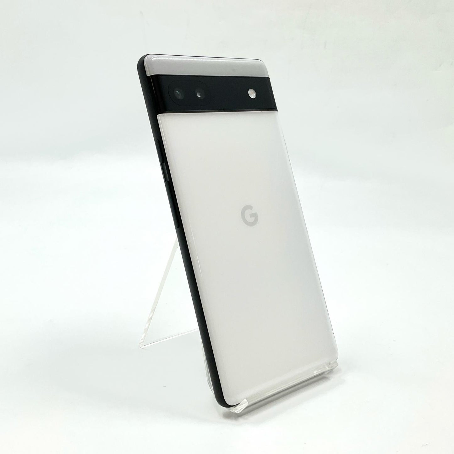 【全額返金保証】【最速発送】Google Pixel 6a 128GB チョーク au SIMフリー 白ロム 動作確認済