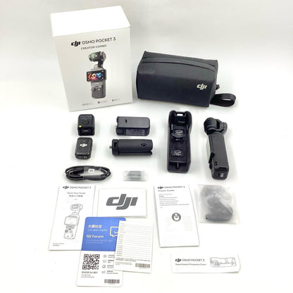 【全額返金保証】【最速発送】DJI OSMO POCKET 3 クリエイターコンボ 超美品 動作確認済