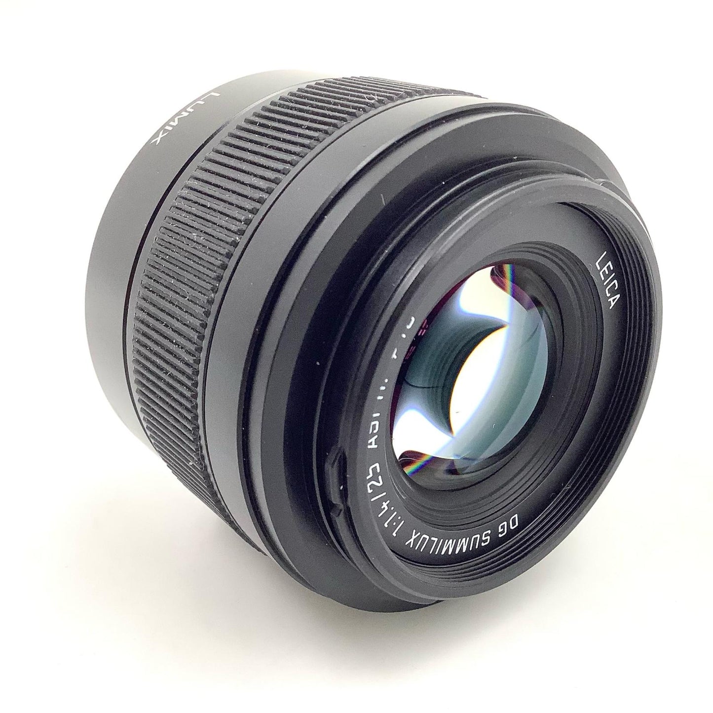 【全額返金保証】【最速発送】Panasonic LEICA DG SUMMILUX 25mm/F1.4 II ASPH. H-XA025 動作確認済