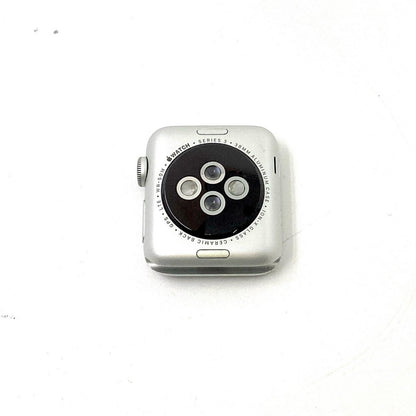 【全額返金保証】【最速発送】Apple Watch Series 3 アルミニウム 38mm GPS+Cellular 白ロム 100% 超美品 動作確認済