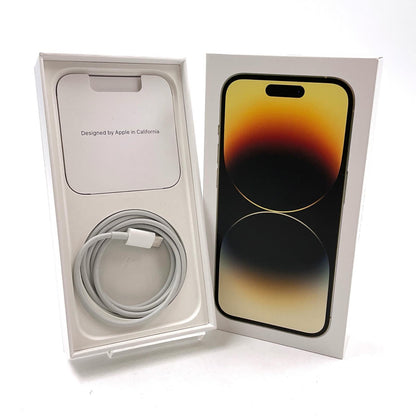【全額返金保証】【最速発送】Apple iPhone iPhone 14 Pro 1TB ゴールド SIMフリー 白ロム 動作確認済 83%