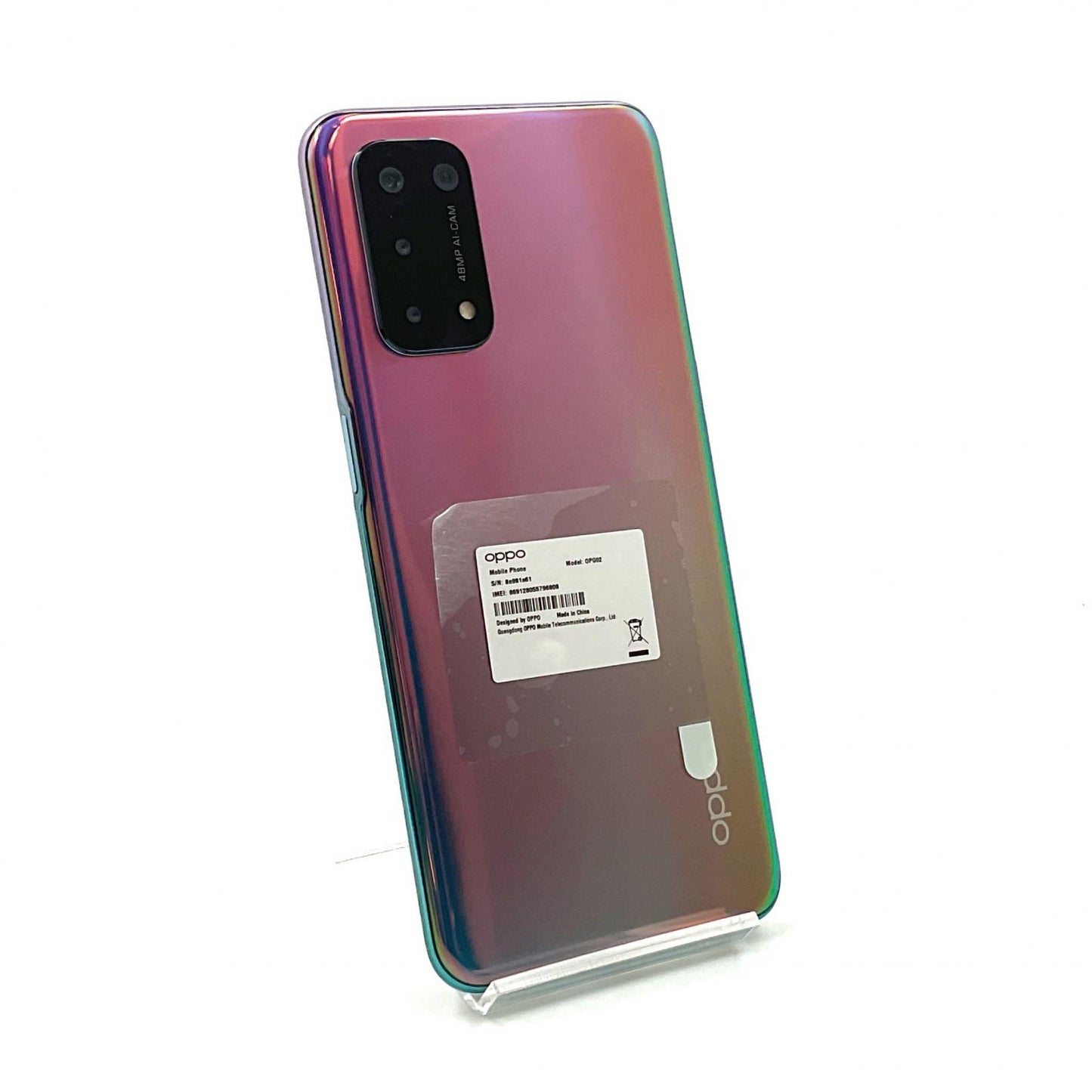 【全額返金保証】【最速発送】OPPO A 54　5G 64GB ファンタスティックパープル au SIMフリー OPG02 白ロム 美品 動作確認済