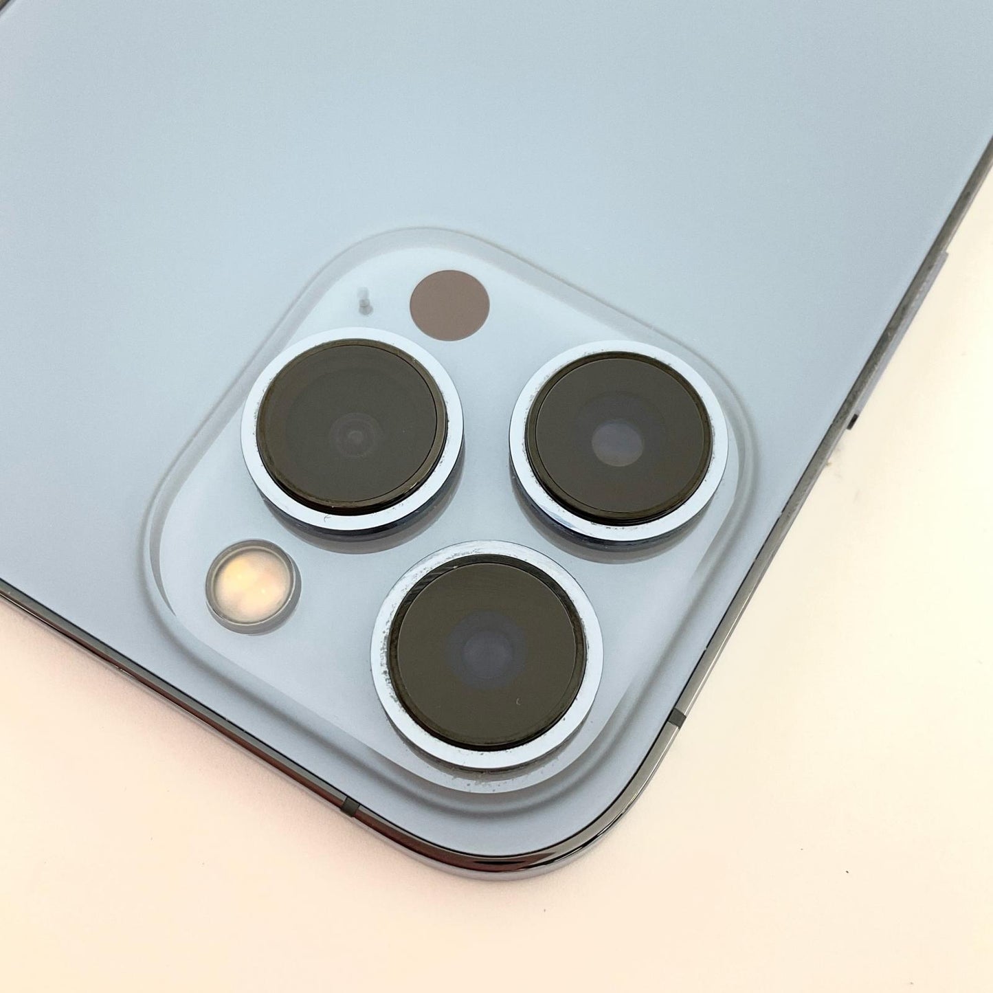 【全額返金保証】【最速発送】Apple iPhone iPhone 13 Pro Max 256GB シエラブルー au SIMフリー 動作確認済 75%