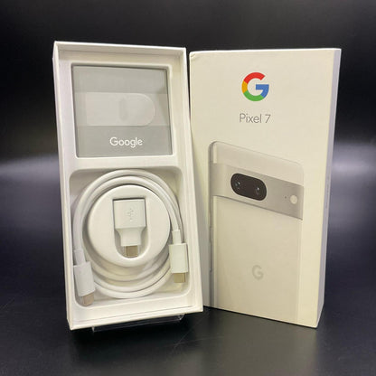 【全額返金保証】【最速発送】Google Pixel 7 128GB スノー SIMフリー 白ロム 動作確認済