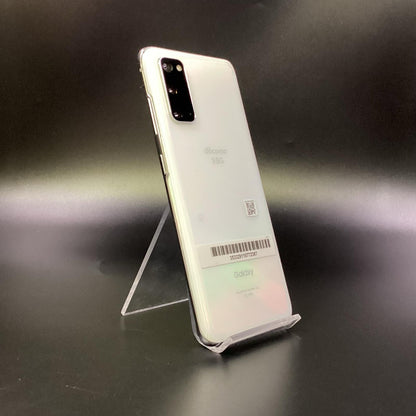 【最速発送】SAMSUNG Galaxy S20 5G 128GB クラウドホワイト docomo SC-51A 白ロム【難有】
