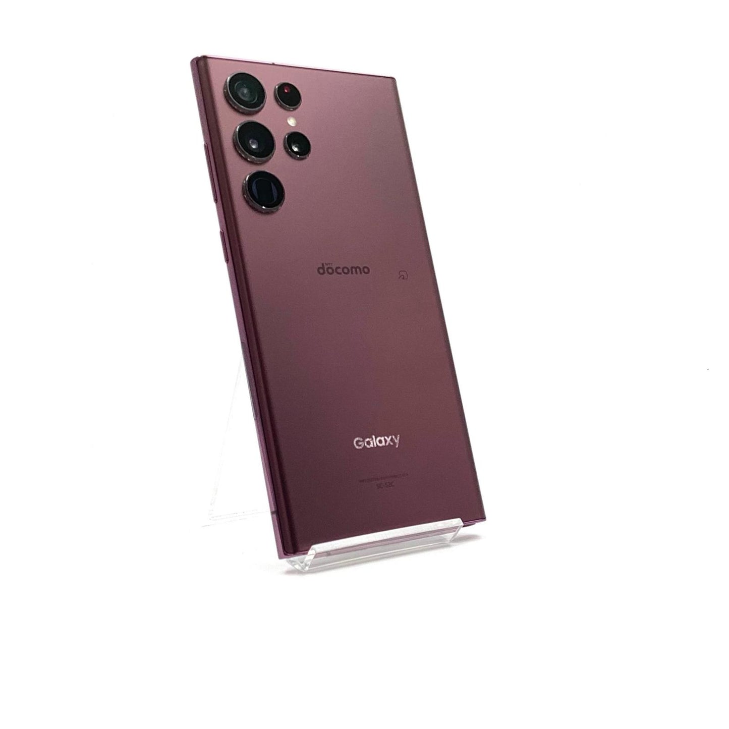 【全額返金保証】【最速発送】SAMSUNG Galaxy S22 Ultra 256GB バーガンディ docomo SC-52C 動作確認済