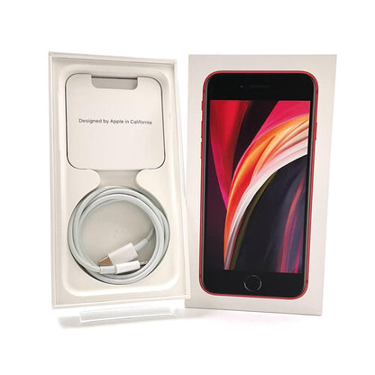 【全額返金保証】【最速発送】Apple iPhone iPhone SE（第2世代） 128GB (PRODUCT)RED au 白ロム 動作確認済 74%