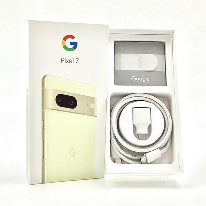 【全額返金保証】【最速発送】Google Pixel 7 128GB Lemongrass au G03Z5 美品 動作確認済