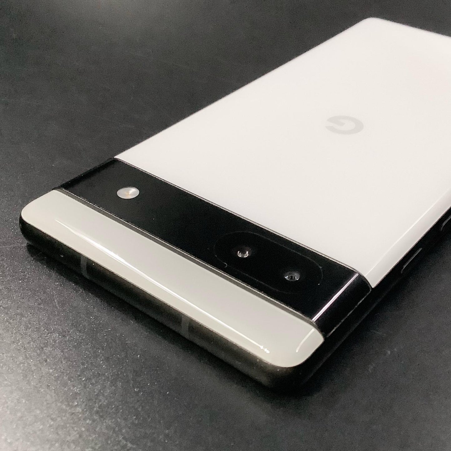 【全額返金保証】【最速発送】Google Pixel 6a 128GB Chalk au GB17L 白ロム 動作確認済