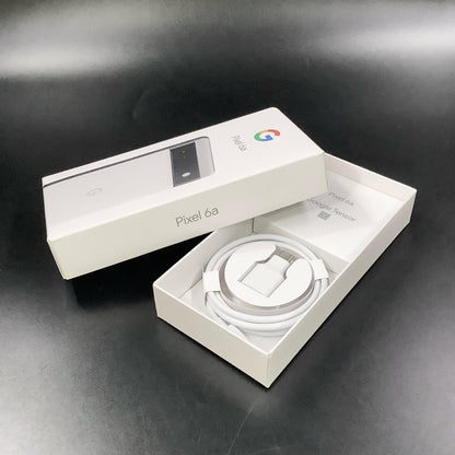 【全額返金保証】【最速発送】Google Pixel 6a 128GB Chalk au GB17L 白ロム 動作確認済