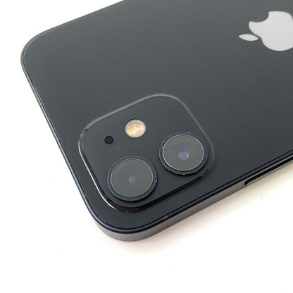 【全額返金保証】【最速発送】Apple iPhone iPhone 12 64GB ブラック docomo 白ロム 動作確認済 76%