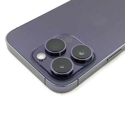 【全額返金保証】【最速発送】Apple iPhone iPhone 14 Pro 256GB ディープパープル SIMフリー 白ロム 動作確認済 79%