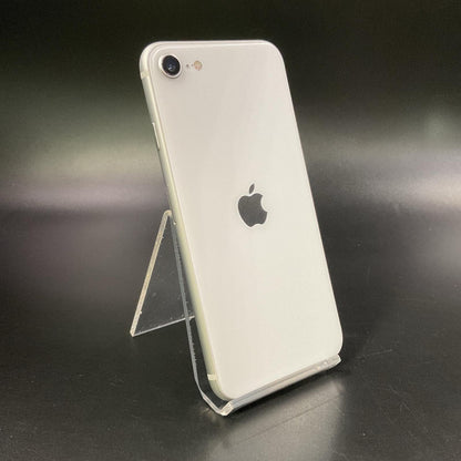 【全額返金保証】【最速発送】Apple iPhone iPhone SE（第2世代） 64GB ホワイト au 白ロム 動作確認済 79%