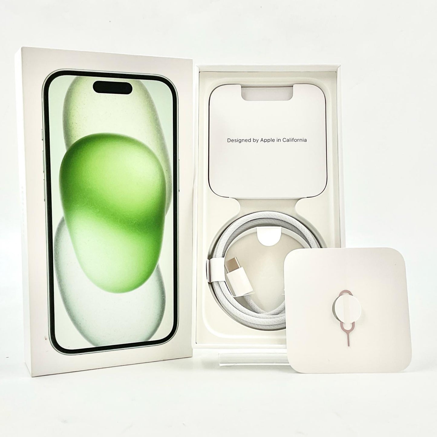 【全額返金保証】【最速発送】Apple iPhone iPhone 15 128GB グリーン SIMフリー 白ロム 動作確認済 95%