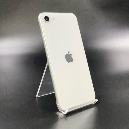 【全額返金保証】【最速発送】Apple iPhone iPhone SE（第3世代） 128GB スターライト Softbank SIMフリー 白ロム 美品 動作確認済 87%