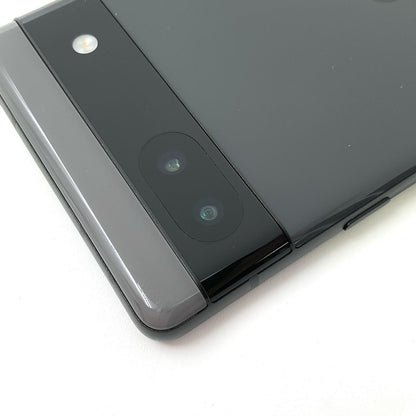 【全額返金保証】【最速発送】Google Pixel 6a 128GB Charcoal (チャコール) au GB17L 白ロム 動作確認済