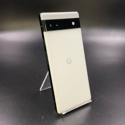 【全額返金保証】【最速発送】Google Pixel 6a 128GB au SIMフリー 白ロム 動作確認済