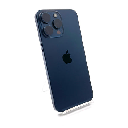 【全額返金保証】【最速発送】Apple iPhone iPhone 15 Pro Max 256GB ブルー SIMフリー 白ロム 美品 動作確認済 88%
