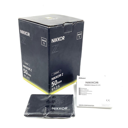 【全額返金保証】【最速発送】Nikon NIKKOR Z 50mm f/1.2 S 美品 動作確認済