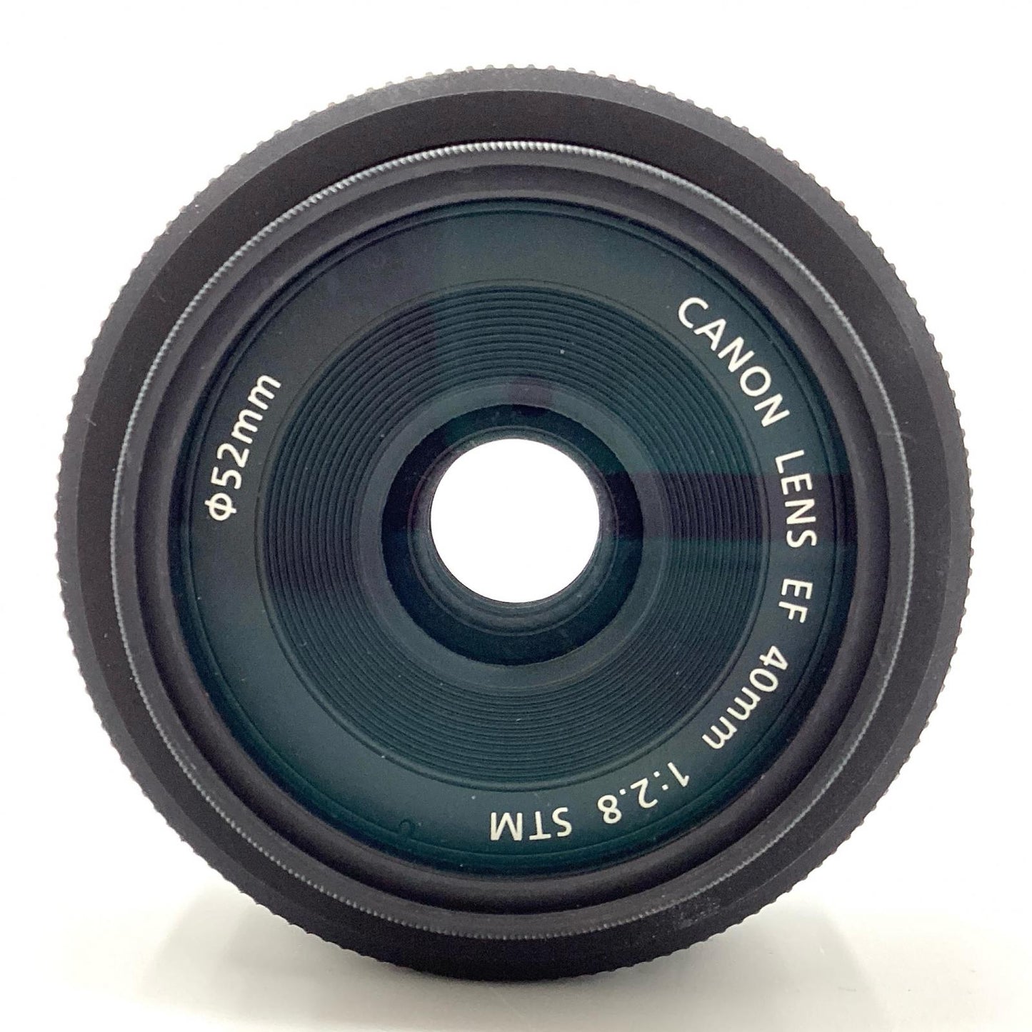 【全額返金保証】【最速発送】Canon EF40mm F2.8 STM　ブラック 美品 動作確認済