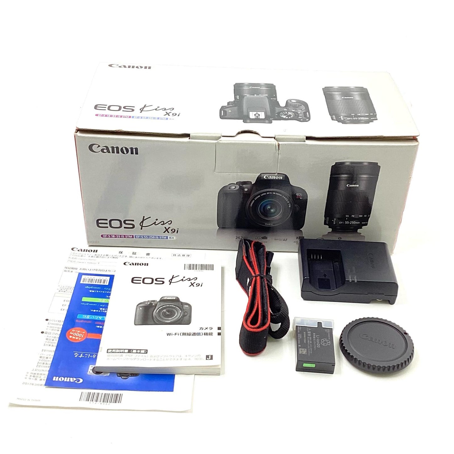 【全額返金保証】【最速発送】Canon デジタル一眼 EOS Kiss X9i ボディ ブラック 動作確認済