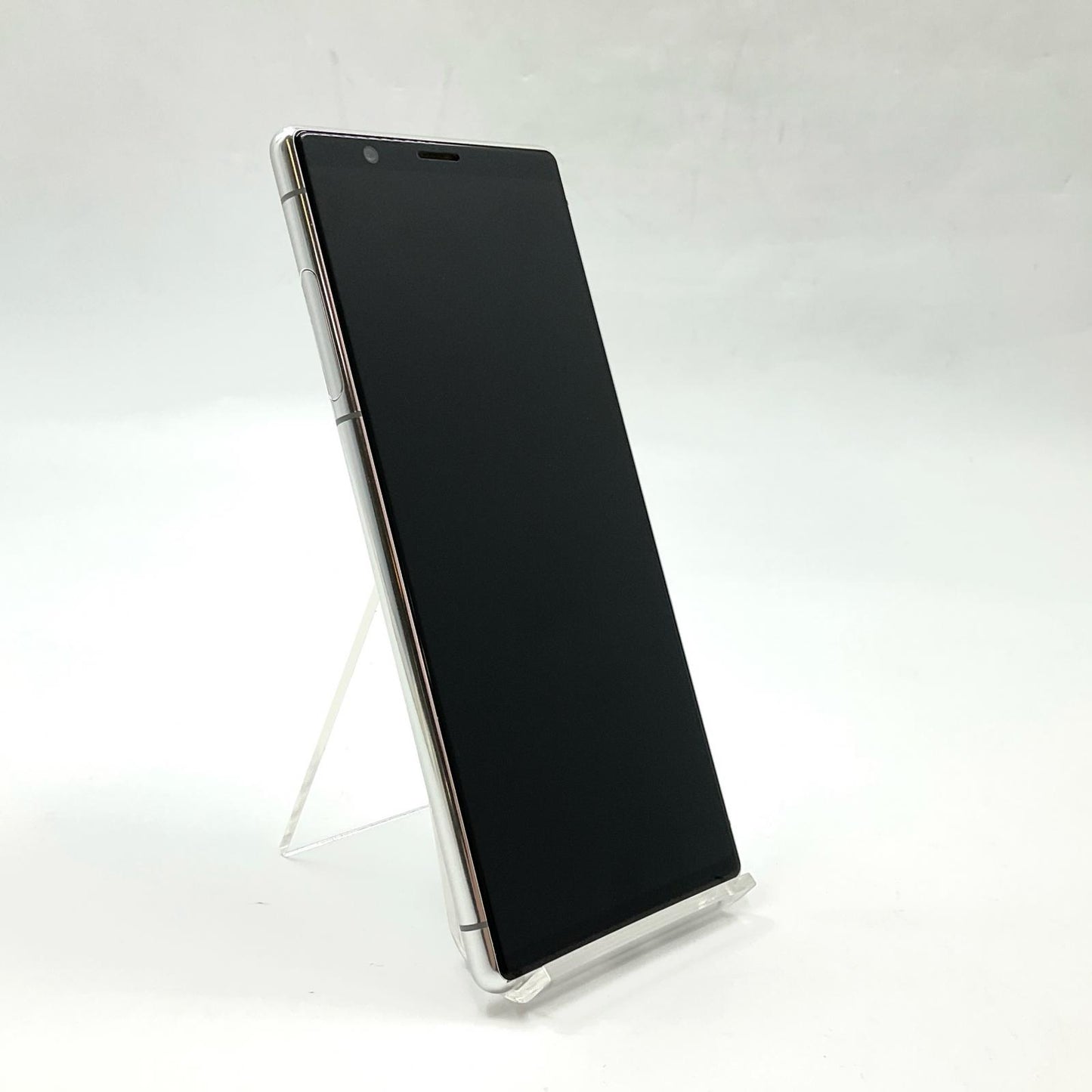 【全額返金保証】【最速発送】Sony Xperia 5 64GB Grey docomo SO-01M 白ロム 動作確認済