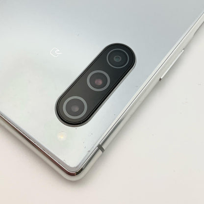 【全額返金保証】【最速発送】Sony Xperia 5 64GB Grey docomo SO-01M 白ロム 動作確認済
