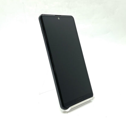 【全額返金保証】【最速発送】SHARP AQUOS sense4 64GB Black docomo SH-41A 白ロム 動作確認済