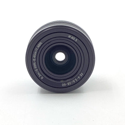 【全額返金保証】【最速発送】Sony FE 28-60mm F4-5.6 SEL2860 美品 動作確認済
