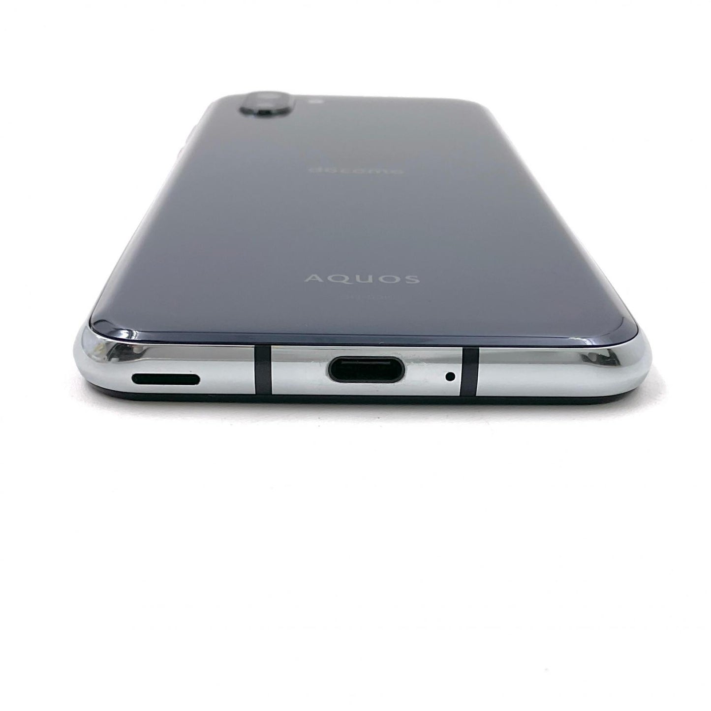 【全額返金保証】【最速発送】SHARP AQUOS R2 64GB プレミアムブラック docomo SH-03K 白ロム 動作確認済