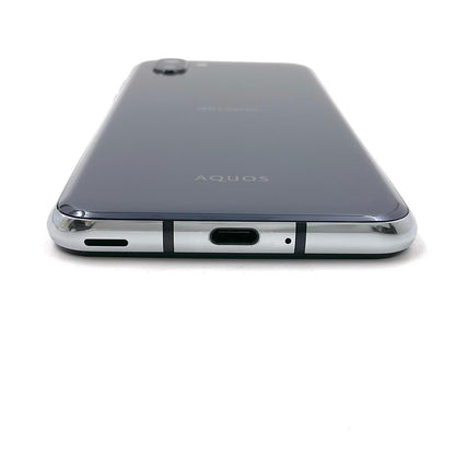 【全額返金保証】【最速発送】SHARP AQUOS R2 64GB プレミアムブラック docomo SH-03K 白ロム 動作確認済