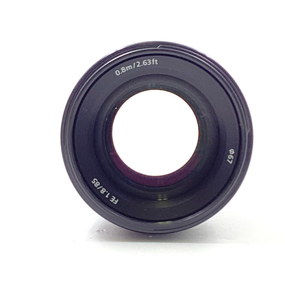 【全額返金保証】【最速発送】Sony FE 85mm F1.8 SEL85F18 動作確認済