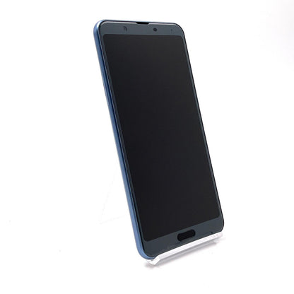 【全額返金保証】【最速発送】SHARP AQUOS sense3 plus 64GB クラッシィブルー au SHV46 白ロム 動作確認済