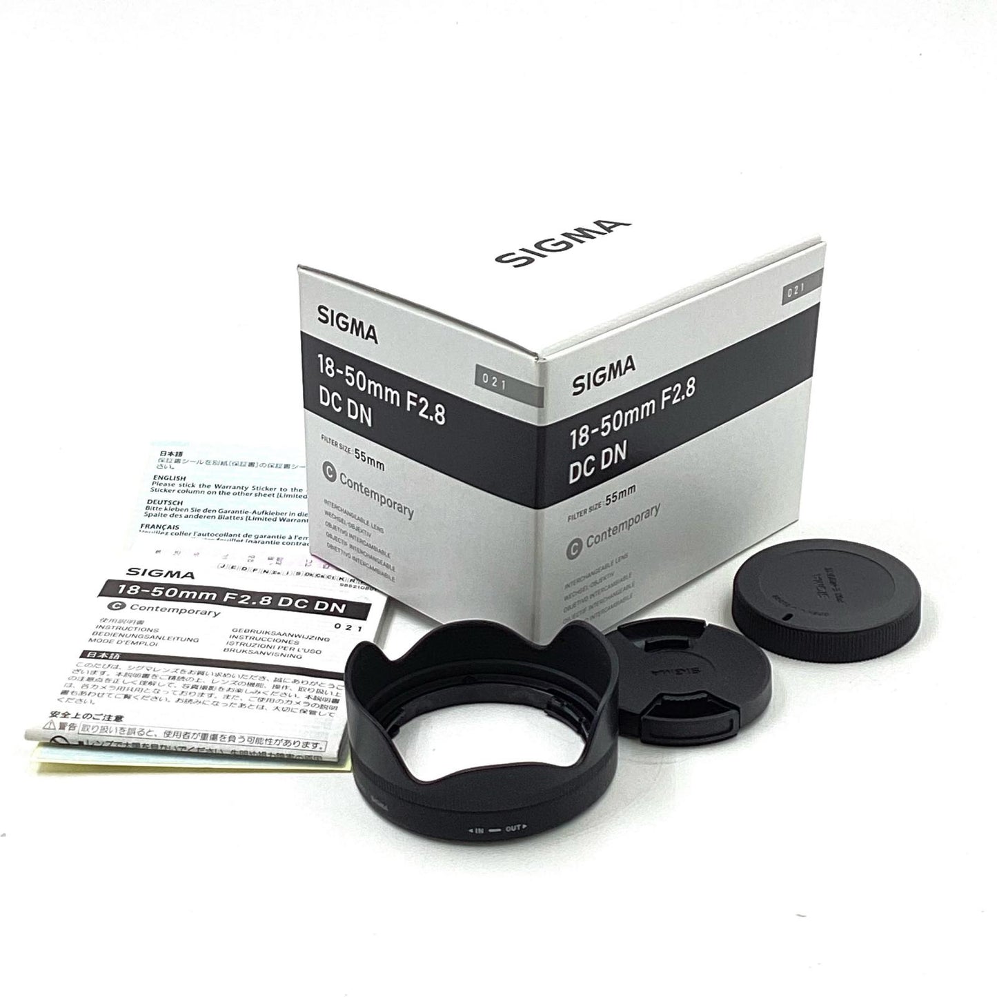 【全額返金保証】【最速発送】SIGMA 18-50mm F2.8 DC DN [ソニーE用] 美品 動作確認済