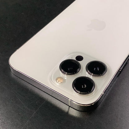 【全額返金保証】【最速発送】Apple iPhone iPhone 13 Pro Max 256GB シルバー Softbank SIMフリー 動作確認済 100%