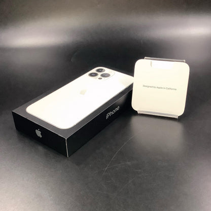 【全額返金保証】【最速発送】Apple iPhone iPhone 13 Pro Max 256GB シルバー Softbank SIMフリー 動作確認済 100%