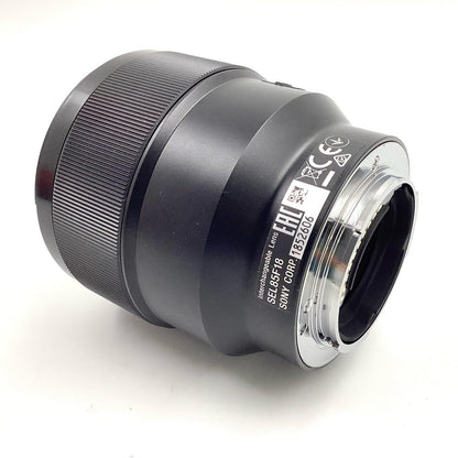 【全額返金保証】【最速発送】Sony FE 85mm F1.8 SEL85F18 美品 動作確認済