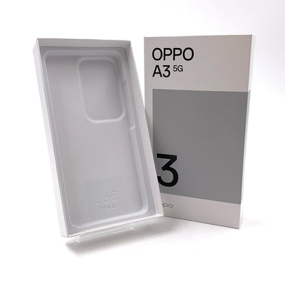 【全額返金保証】【最速発送】OPPO A 3 5G 128GB ブラック 楽天モバイル CPH2639 白ロム 動作確認済